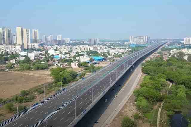 The elevated corridor will link the Dwarka eway and the Delhi-Mumbai eway. 